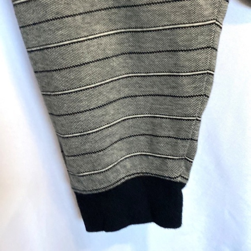 Roundtree‎ & Yorke Long Sleeved Striped Polo Men's Size XL - Picture 3 of 5